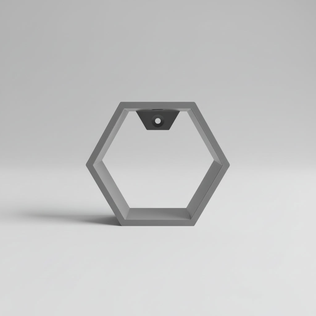 modular-exagonal-shelf-gray