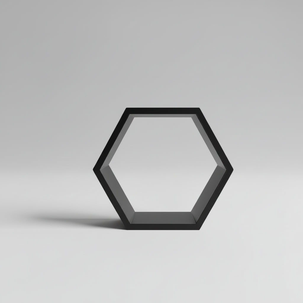 modular-exagonal-shelf-no-mount-black